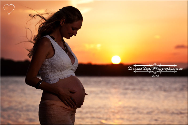 Love and Light Maternity Photography Sunshine Coast