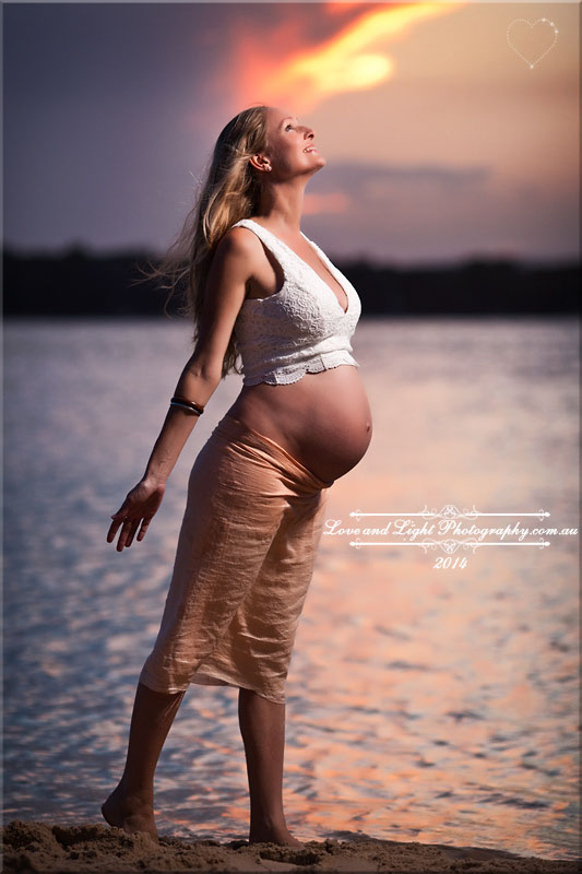 Love and Light Maternity Photography Sunshine Coast